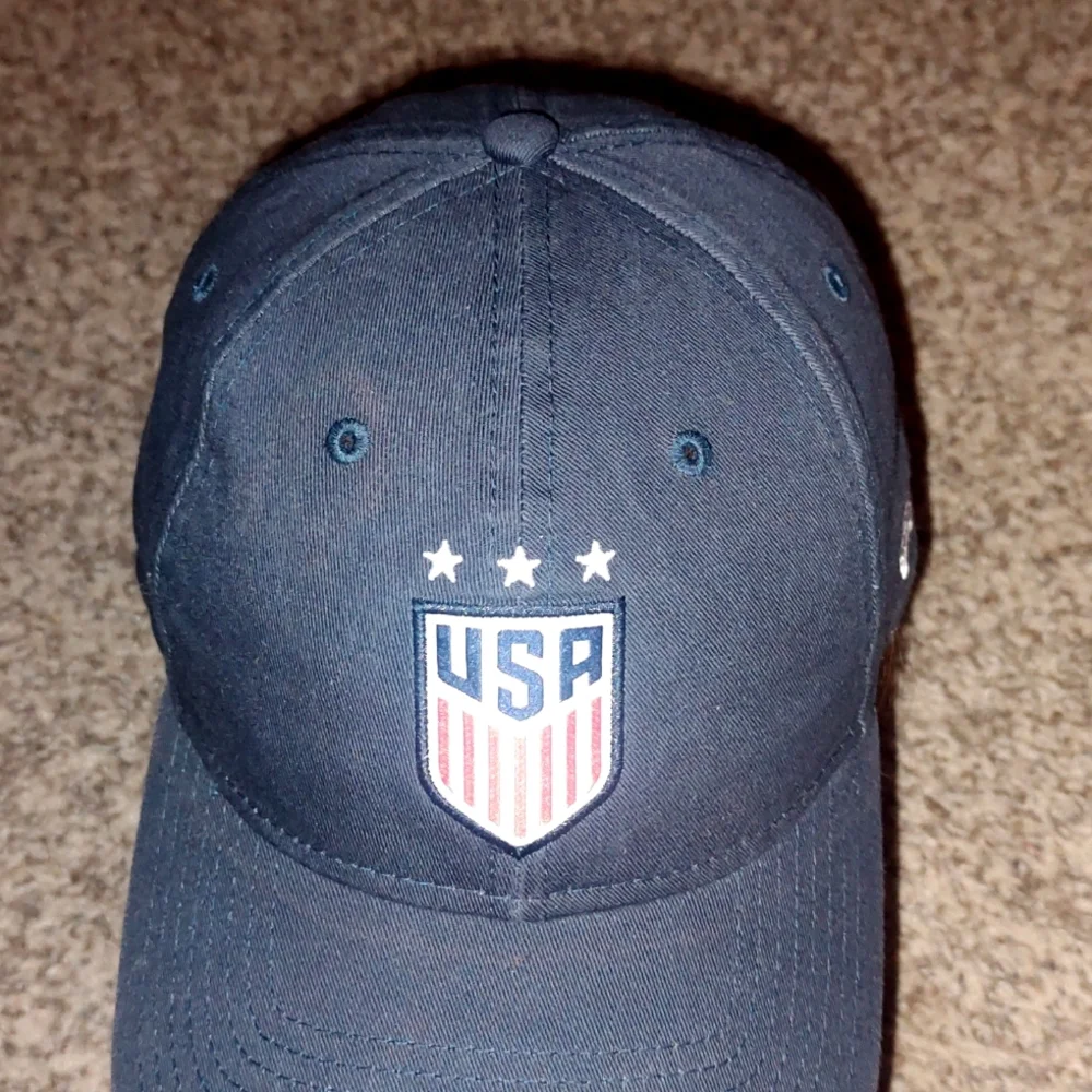 New Era 9TWENTY USA Olympics Stitched Patch Embroidered Strapback Hat Cap OSFM - Picture 2 of 8
